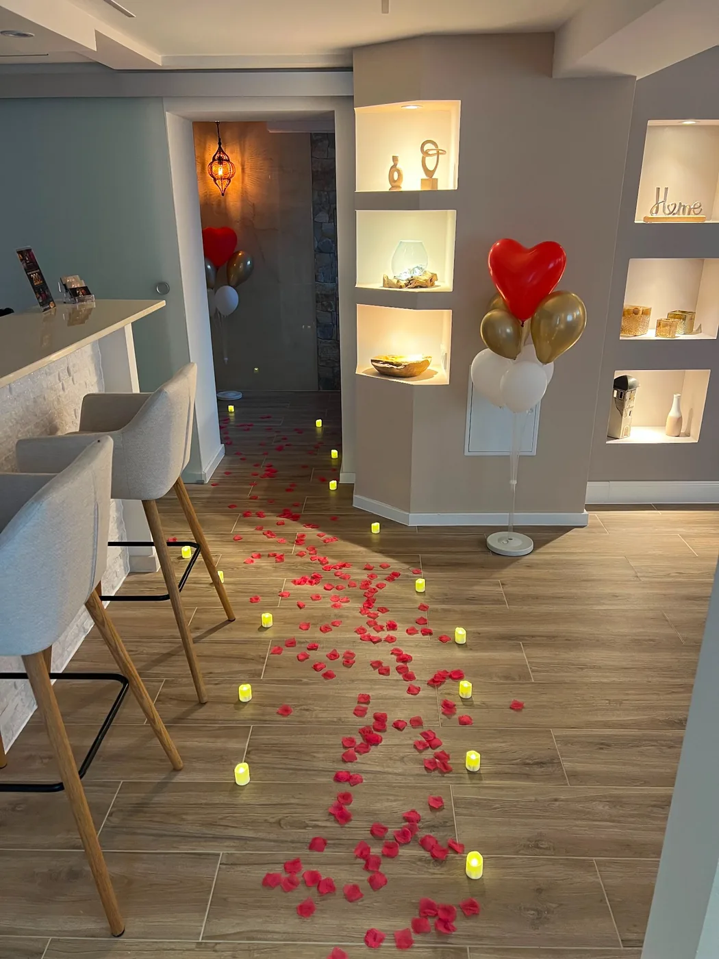 Romantische Dekoration