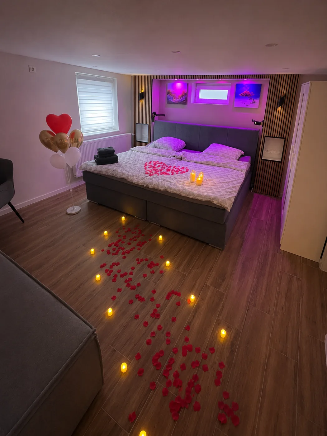 Romantische Dekoration